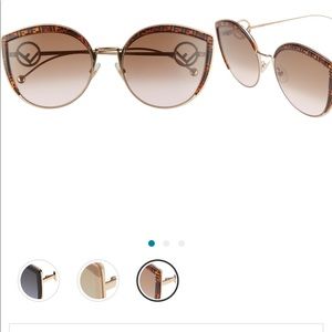 NWT Fendi logo Sunglasses
